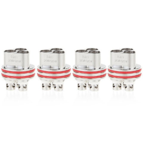 Snowcloudz Tank Tri-coil 4 pack